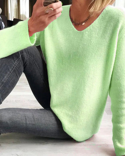 Jacobs | Pull à manches longues uni simple
