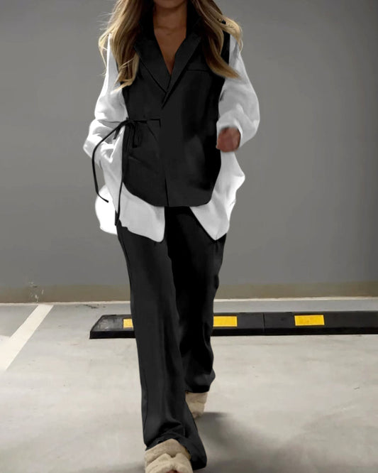 Elégant tailleur-pantalon - Lura