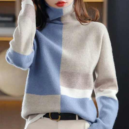 Riley - pull à col roulé classique pour femme