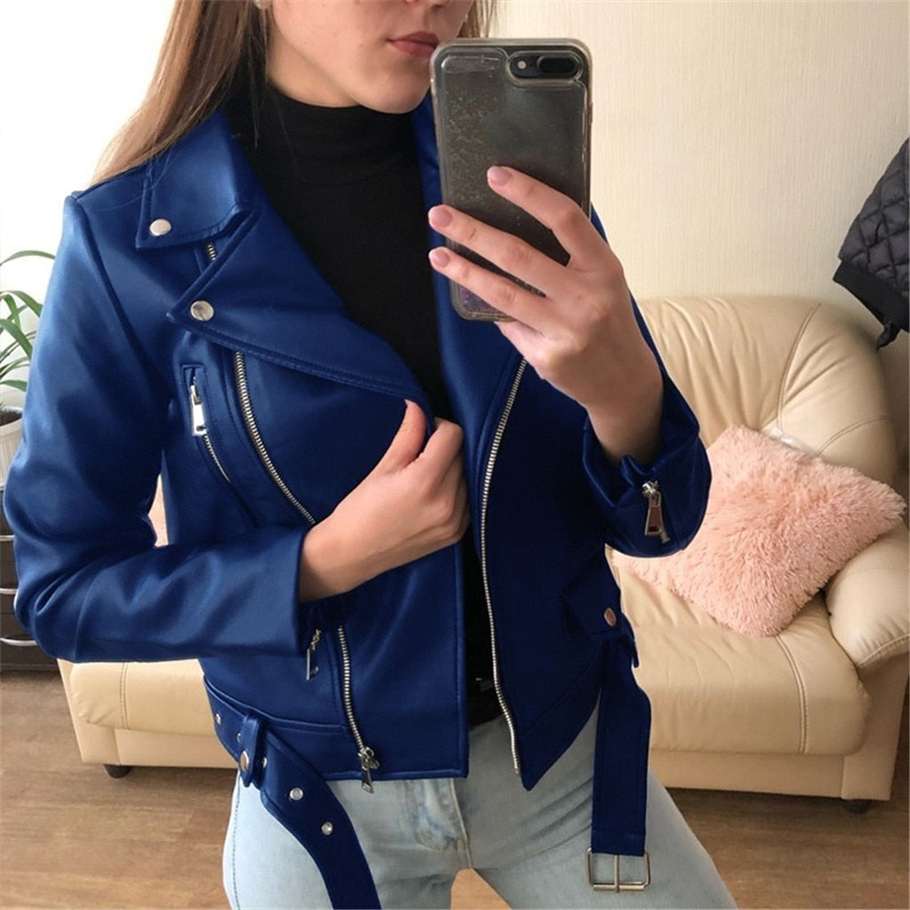 TiaJacket I Veste en cuir pour femmes