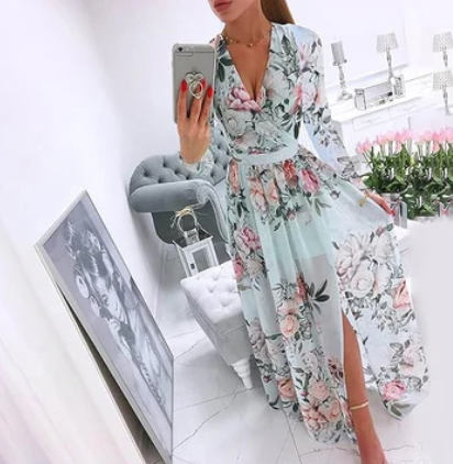 Catherine - Robe à manches longues
