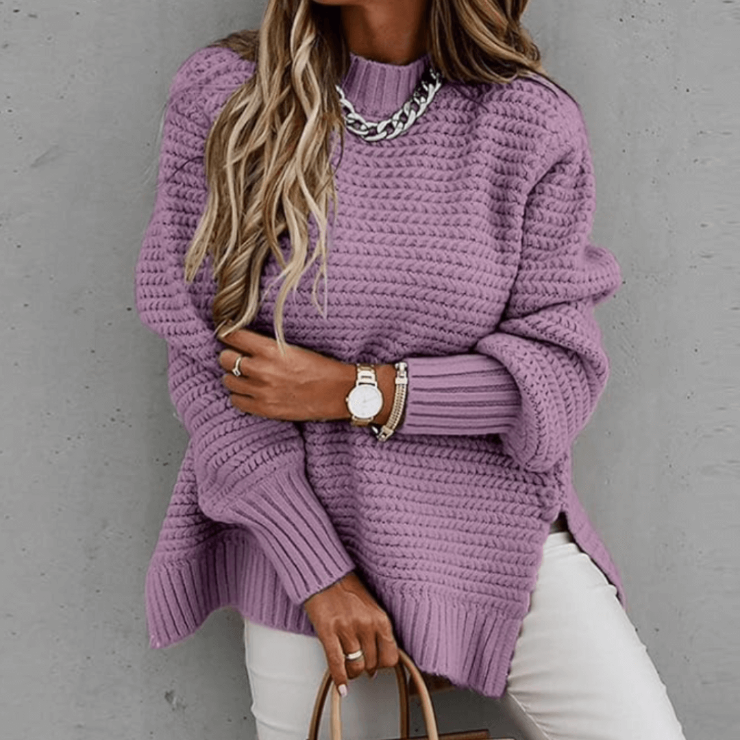Jolien | Pull en tricot pour femme | Manches longues