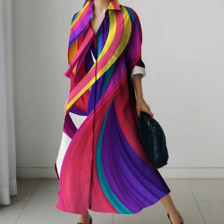 Marjorie - Robe chemise élégante pour femmes