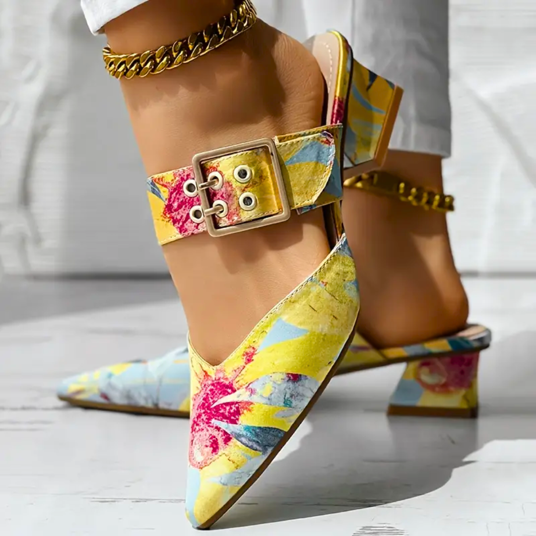 Klaartje - Talon coloré pour femme