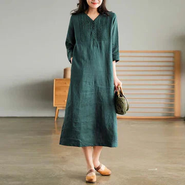 Silvia - Robe en coton pour femme