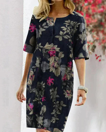 Julia - Robe d'été à l'imprimé élégant