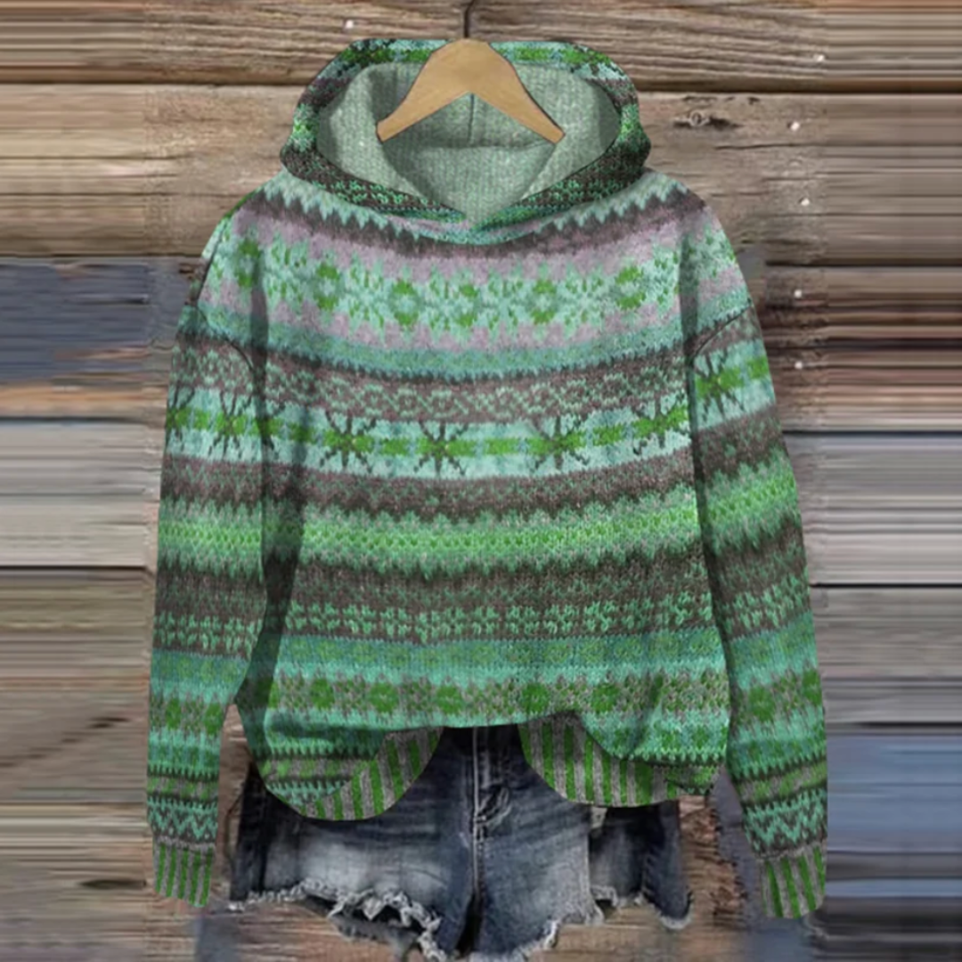 Cordila | Sweat à capuche vintage pour femme | Décontracté