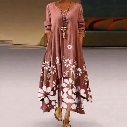 Eloria - Robe élégante en coton