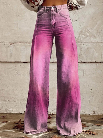 Edie - Pantalon large rétro