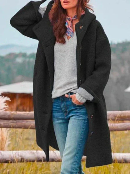 Veronica - veste en tweed longue et élégante