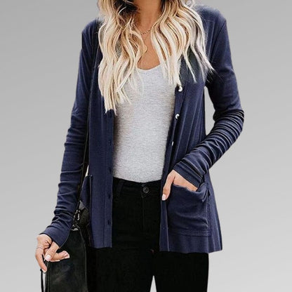 Veste en tricot classique pour femmes