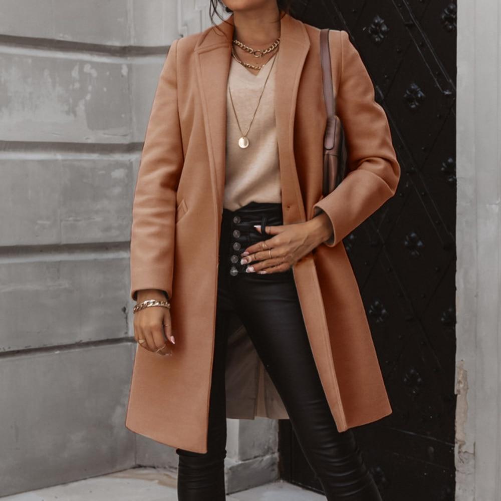 Veste longue en cachemire