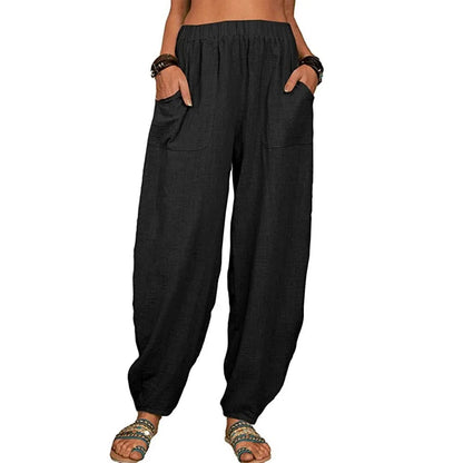 Clémence - Pantalon en lin Airy