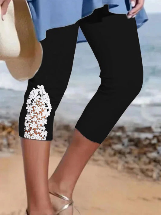 Pantalon cropped pour femmes