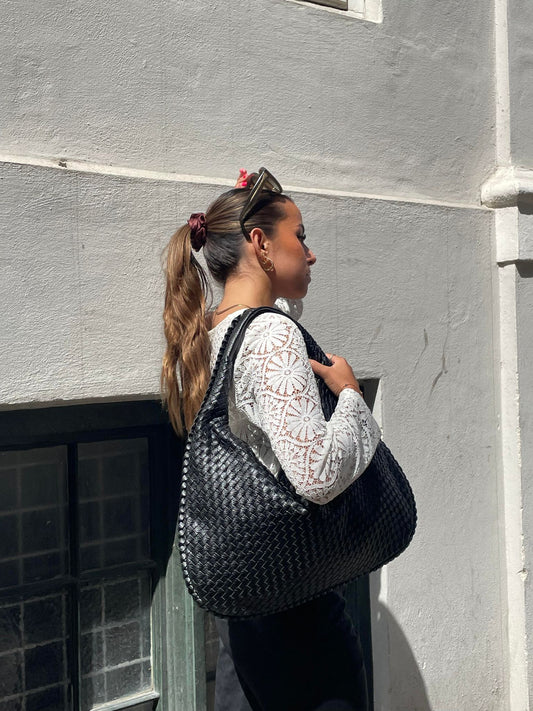 Aivee | Chic Sac à main tressé - Parfait pour toutes les occasions