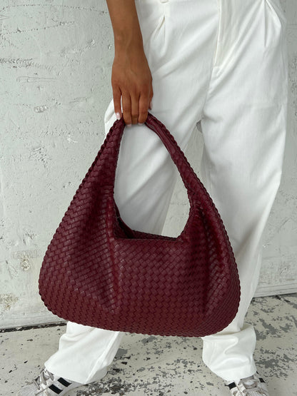 Aivee | Chic Sac à main tressé - Parfait pour toutes les occasions