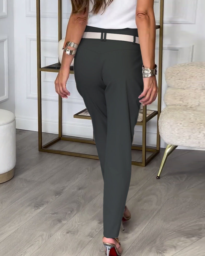 Emma | Ensemble deux pièces en maille | Confortable Chic | Détails de luxe
