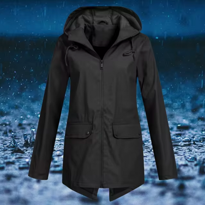Cara | Imperméable coupe-vent avec capuche