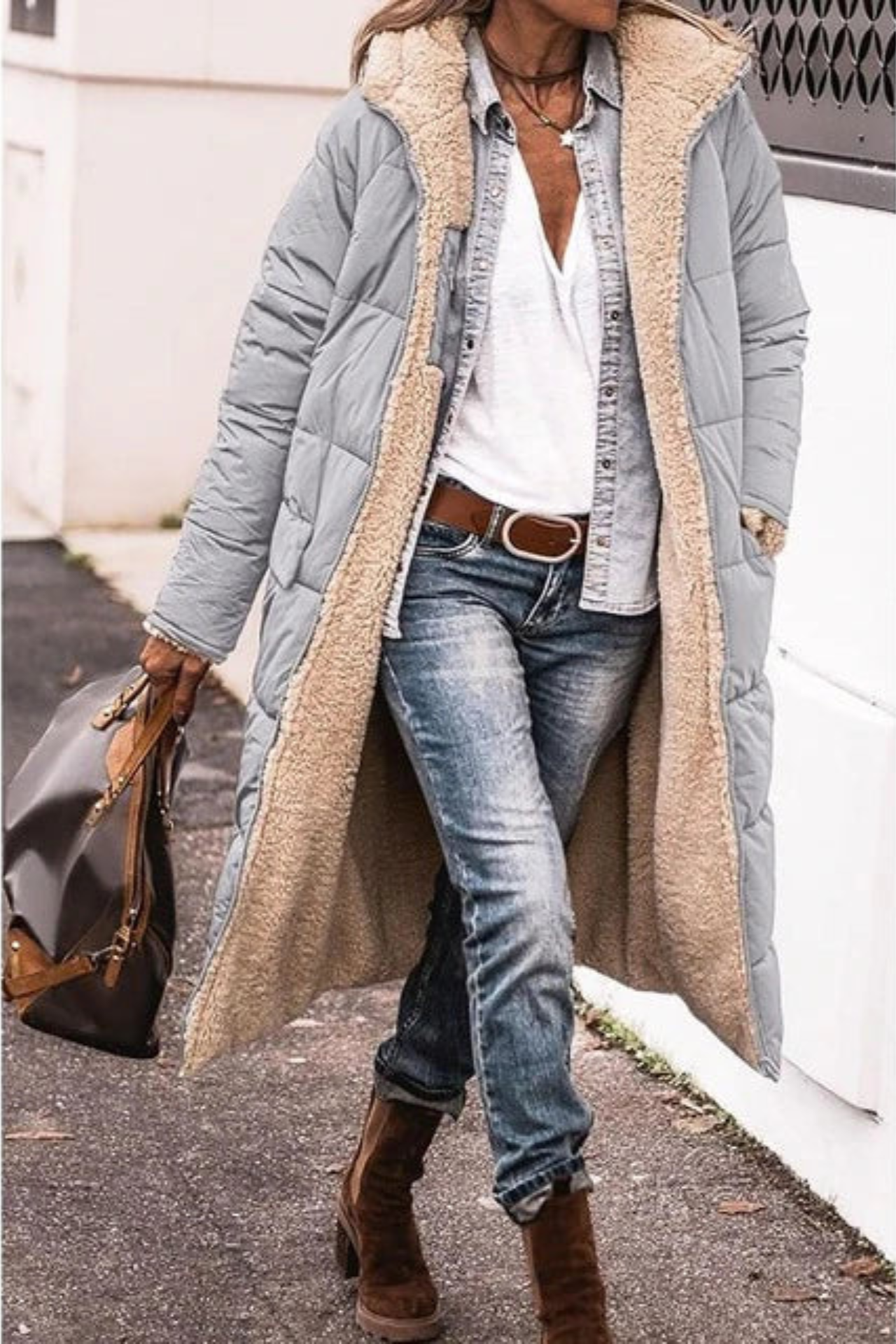 Tinslee | veste chaude avec capuche