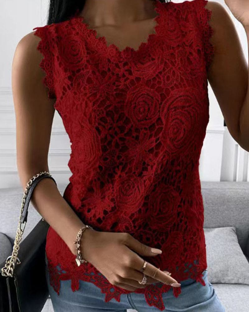 Kasumi - Top sans manches pour femmes - Classique et chic
