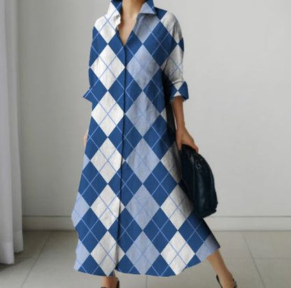 Marjorie - Robe chemise élégante pour femmes