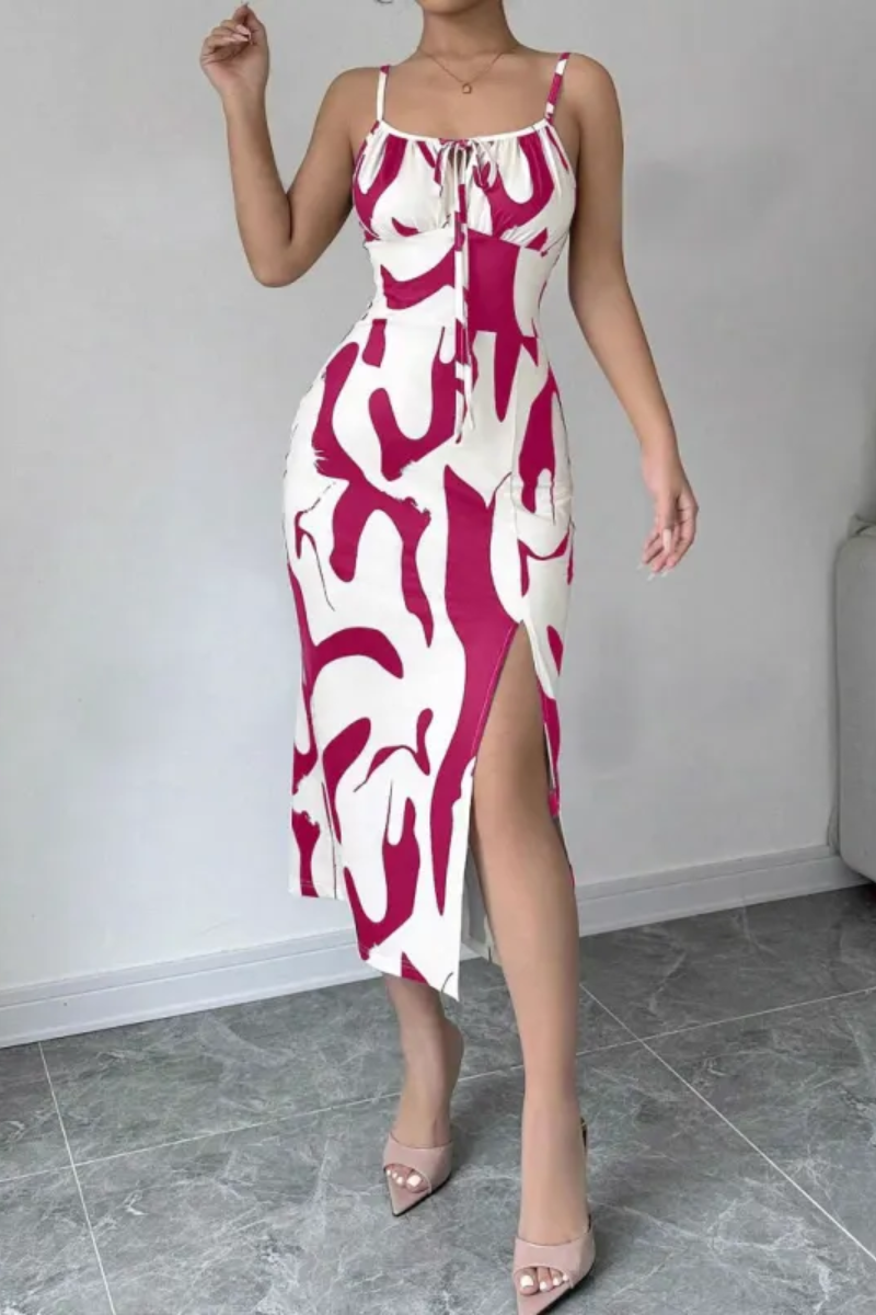 Anaïs | Robe Longue Imprimée Femme