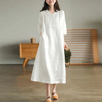 Silvia - Robe en coton pour femme
