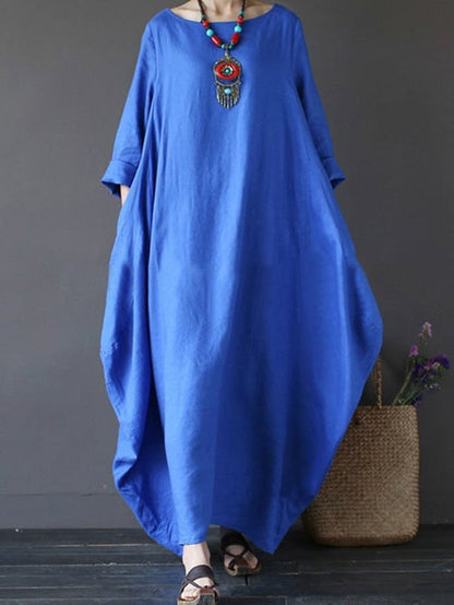 Robe ample pour femmes en grande taille