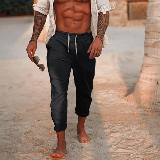 Peter - Pantalon en lin pour l'homme moderne
