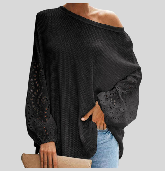 Blouse sans épaules pour femmes