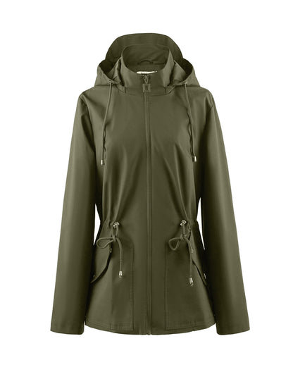 Floor | Veste à capuche imperméable et sur mesure pour le printemps et l'automne