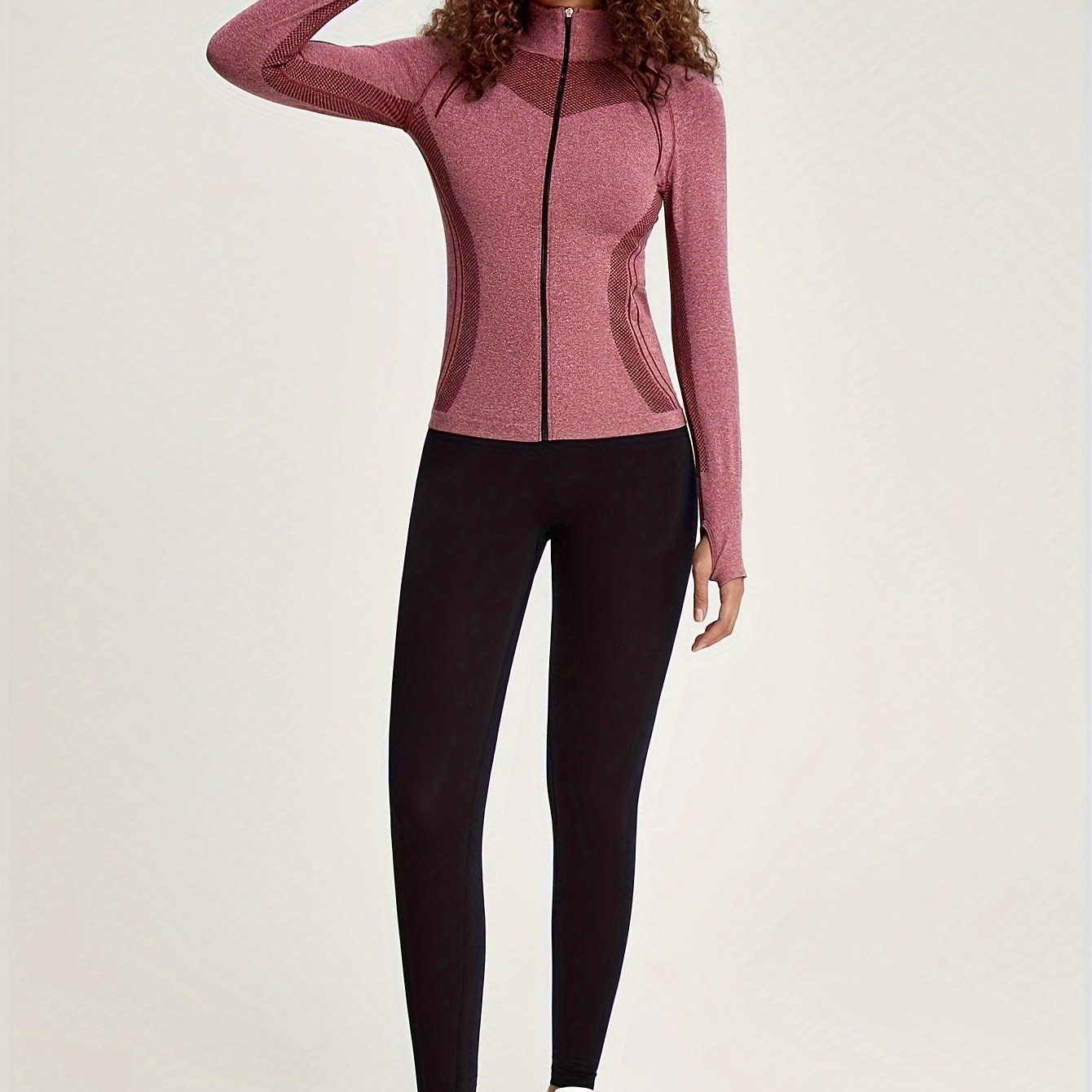 Sophie | Veste de sport à manches longues pour femmes avec décoration à rayures