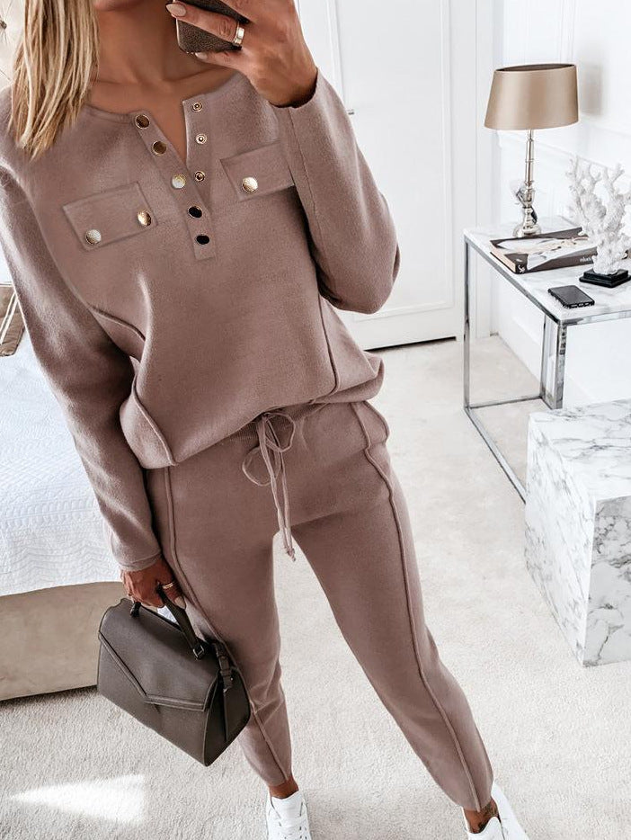 Clara - Ensemble Décontracté et Stylé d'Automne pour Femmes