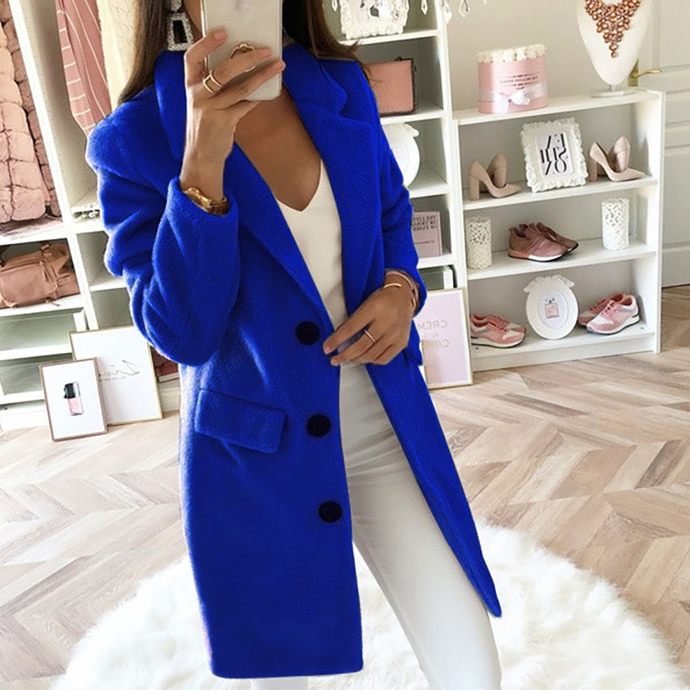 Trine - Veste longue chaude et confortable