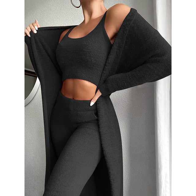 Brielle - Ensemble gilet et pyjama