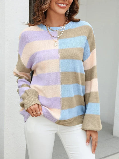 Soleil | Pull coloré de printemps
