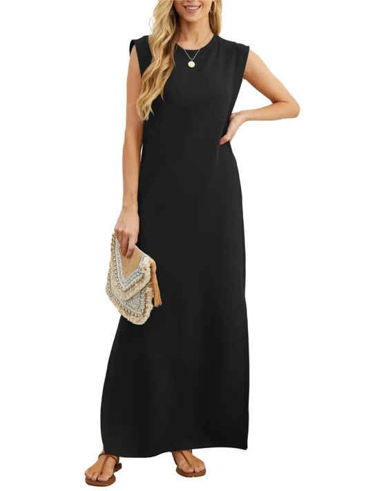 robe ample et décontractée sans plis