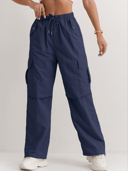 Solène - Pantalon Cargo Rose Stylé et Confortable pour Femmes