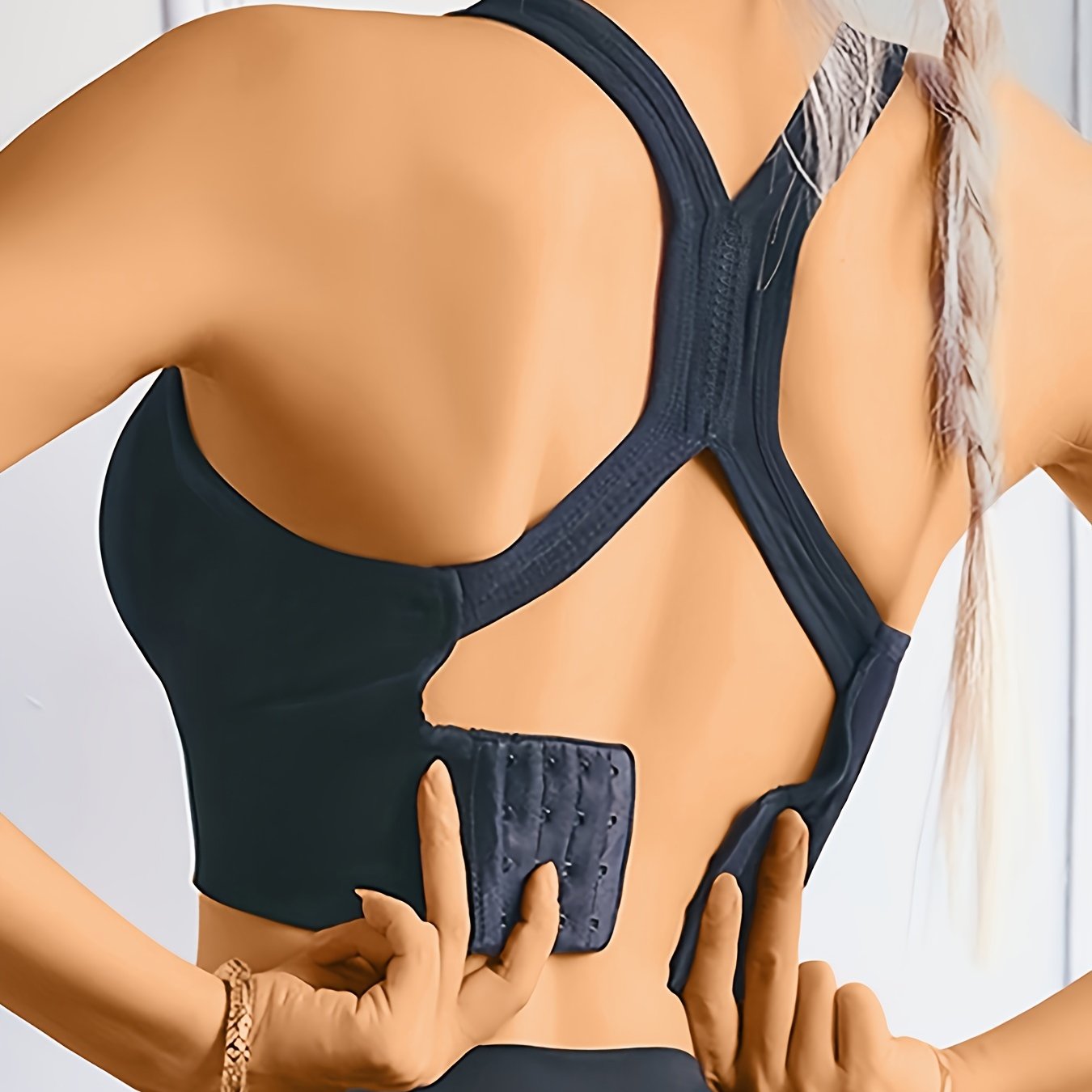 Fay | Soutien-gorge de sport sans fil, respirant et résistant aux chocs