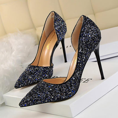 Chaussures de luxe pour femmes Pompes sexy pour femmes Chaussures à talons hauts