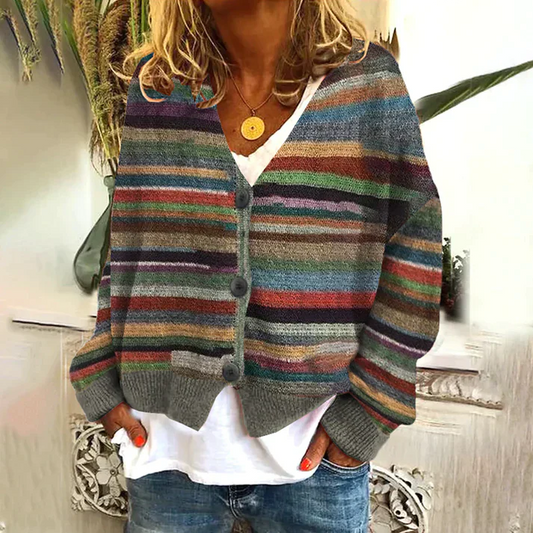 Margaret - pull à manches longues avec imprimé stylé
