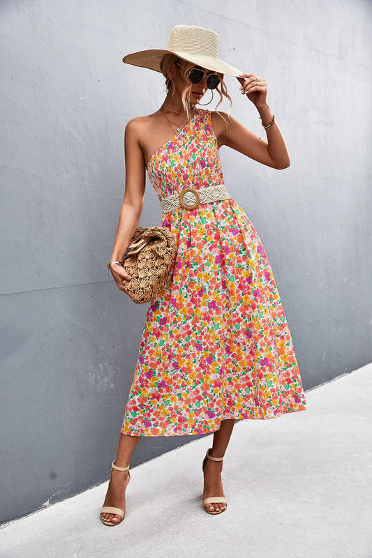 Robe d'été à imprimé floral