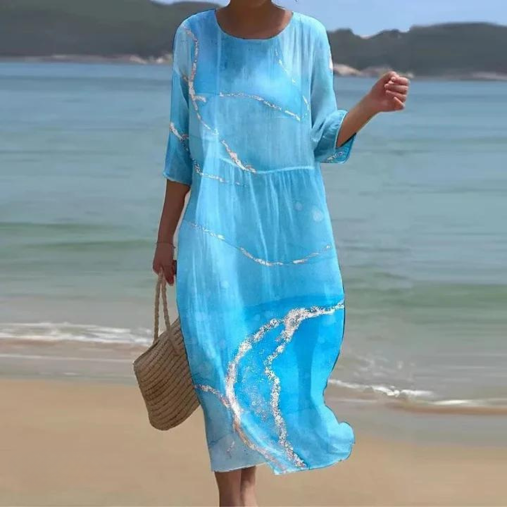 Robe élégante couvrant le ventre