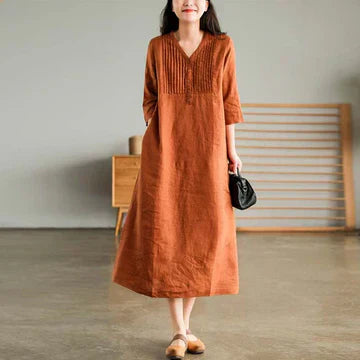 Silvia - Robe en coton pour femme