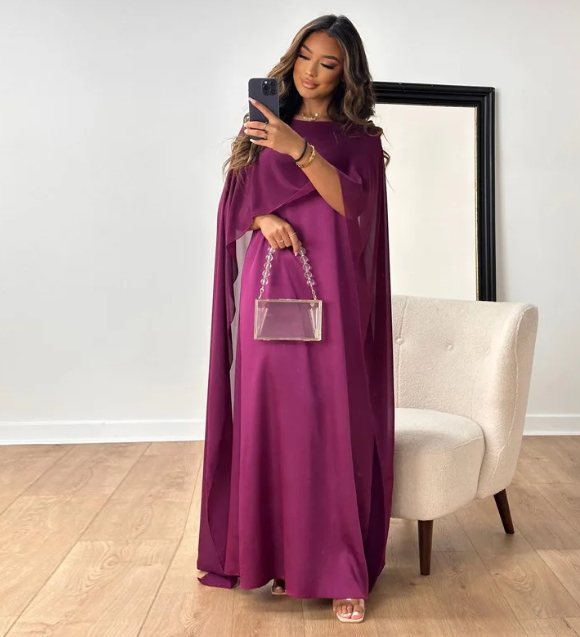 Ariana - Robes longues en satin pour femmes