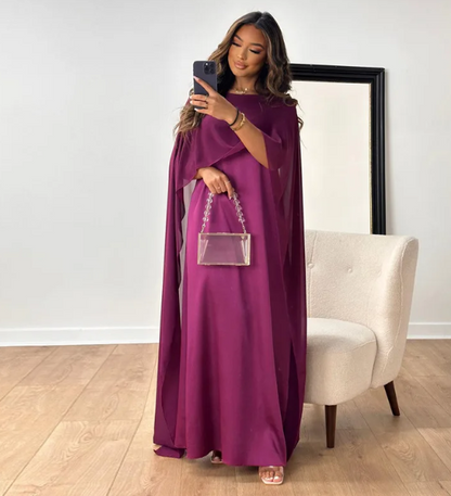 Ariana - Robes longues en satin pour femmes