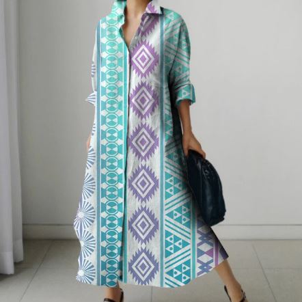 Marjorie - Robe chemise élégante pour femmes