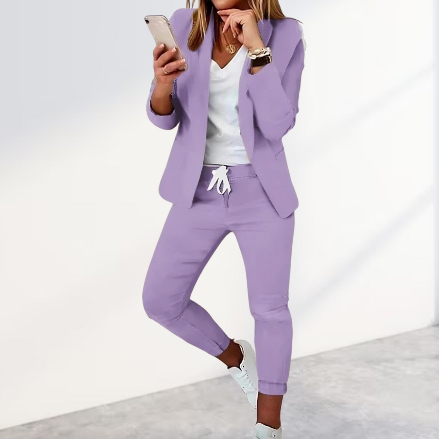 Sophie | Ensemble blazer et pantalon élégant