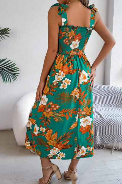 Isabelle | Robe corset fleurie pour femme