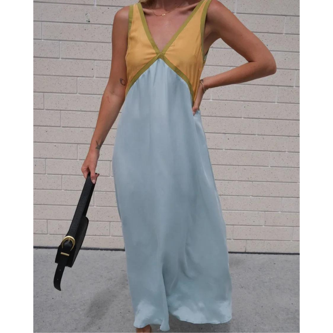 Eva® | Robe chic avec col en V